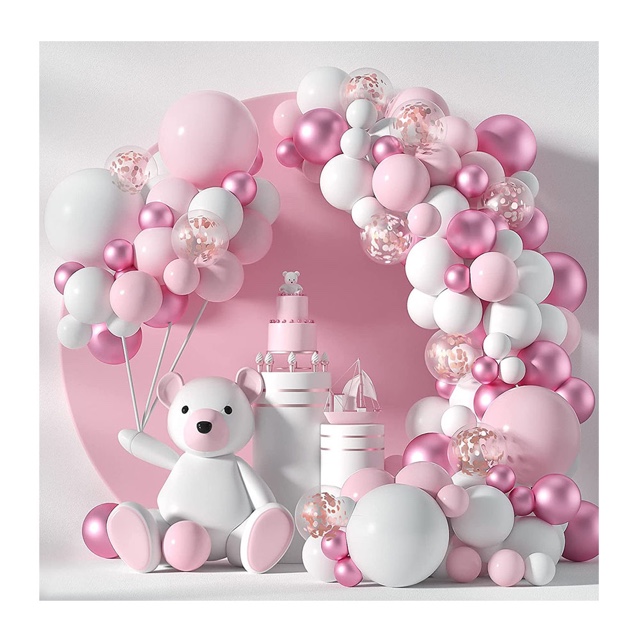 Pink Balloon Garland