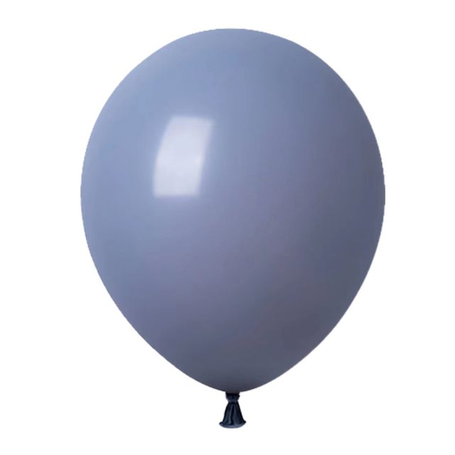 Blue gray balloon