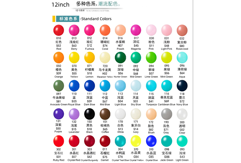 Color chart 12inch-1